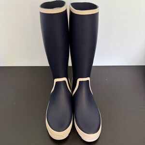 Brand new Jcrew tall rain boots